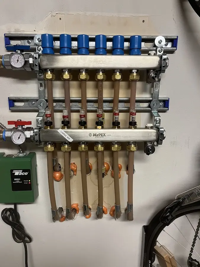 Plumber performing Leak Detection at a residential property in Abilene